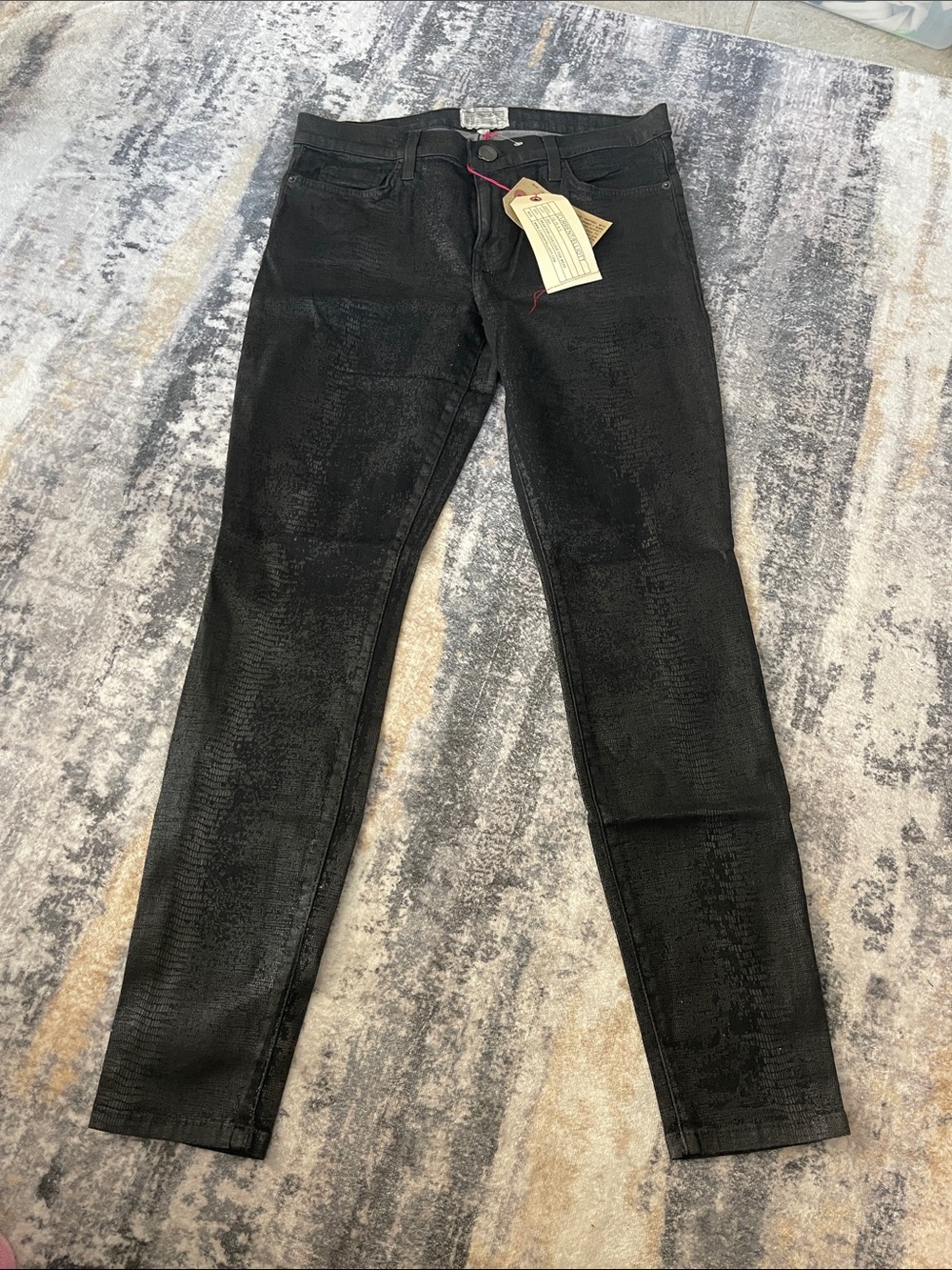 Current Elliott Women's Black Slim Jeans Size 30